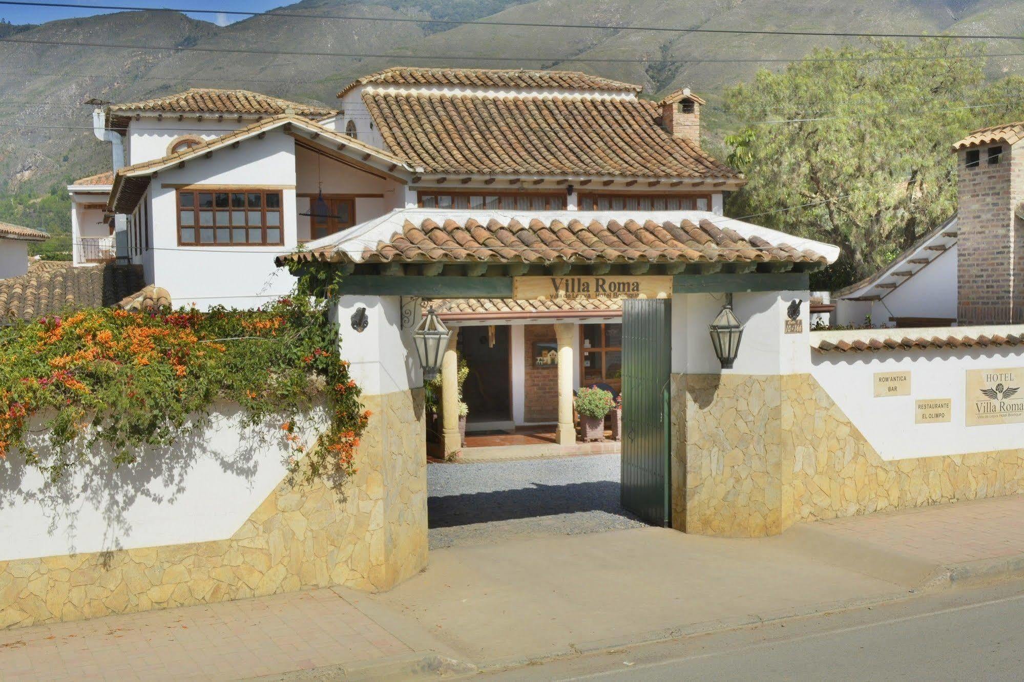 Hotel Boutique Villa Roma Villa de Leyva Exterior photo
